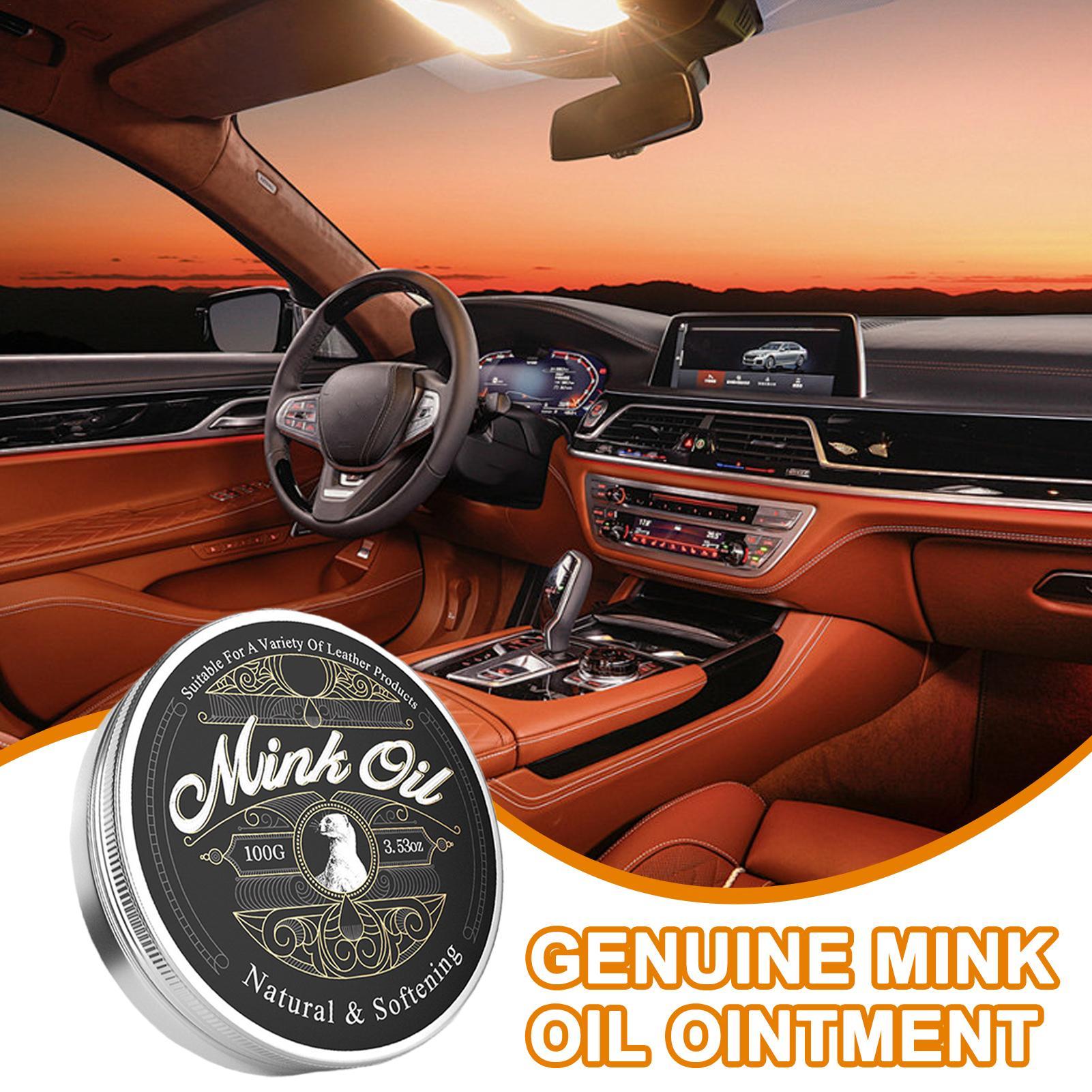 Sneaker Care Spray - Pure Mink Oil Leather Care Cleaner