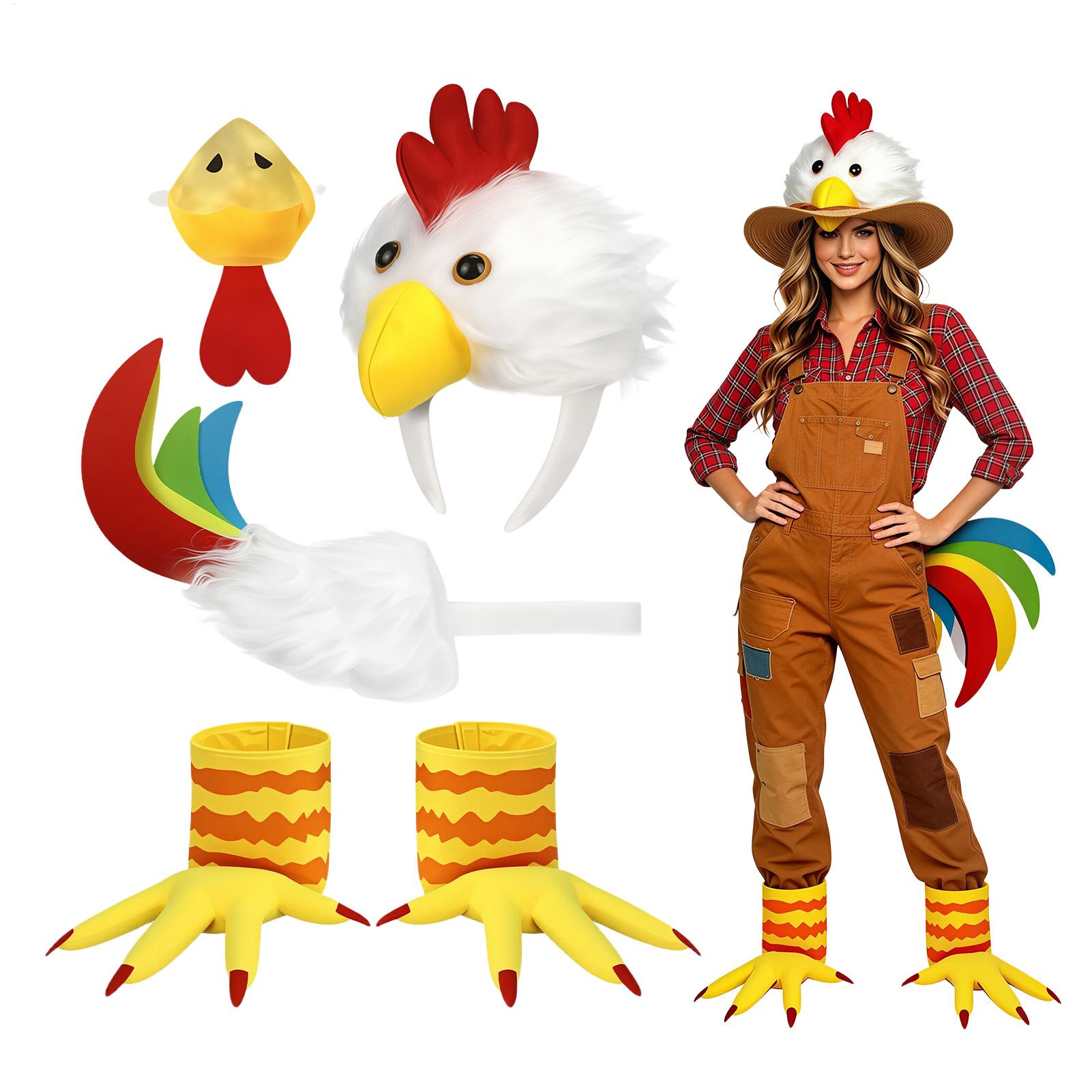Rooster Chicken Costume Access - đánh giá và giá Shoe Brush