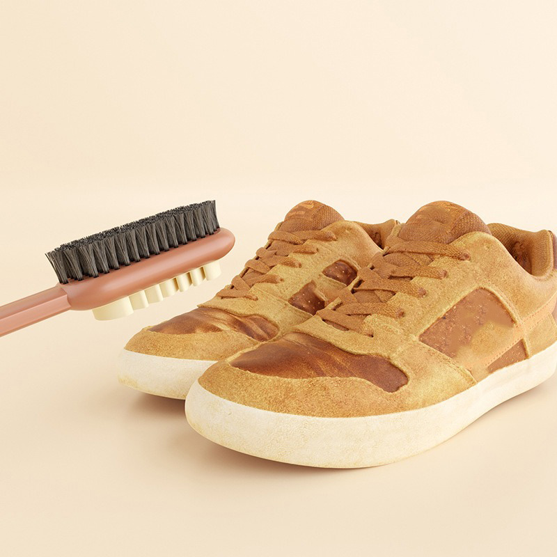 New Brush and Rubber Polish Er - đánh giá và giá Shoe Cleaning Brush