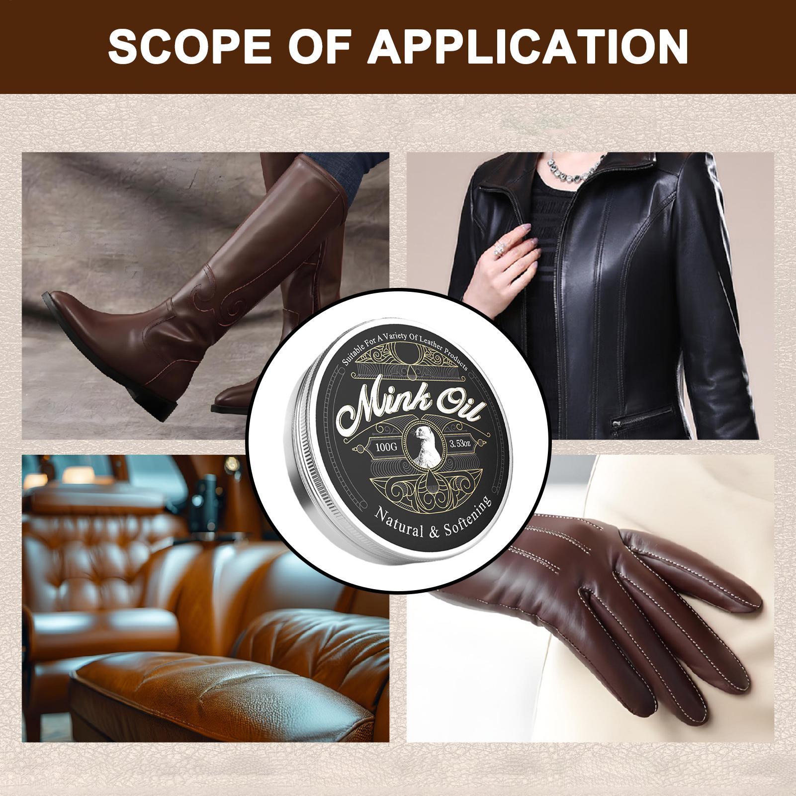 Pure Mink Oil Leather Care Cle - đánh giá và giá Sneaker Care Spray